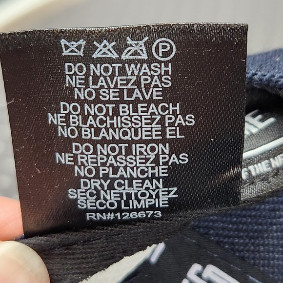 Dallas Cowboys Hat Cap Snap Back Mens One Size Blue White NFL Football Flat Brim - Picture 11 of 12